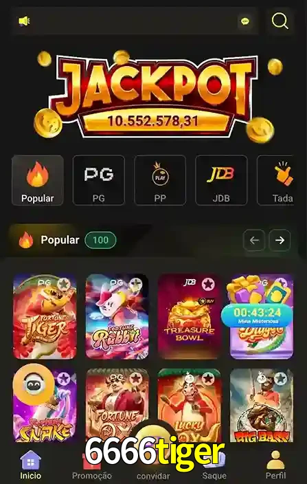 Promoções Especiais no 6666tiger App